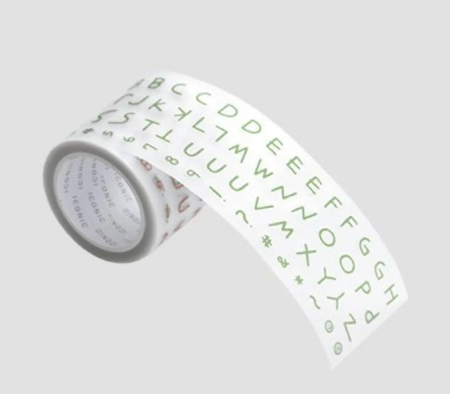 Doodle Alphabet Kiss Cut Deco Tape