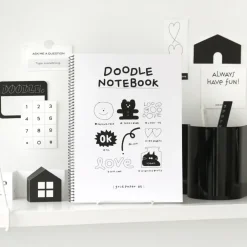 Doodle B5 Grid Notebook