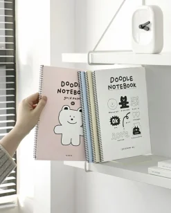 Doodle B5 Grid Notebook