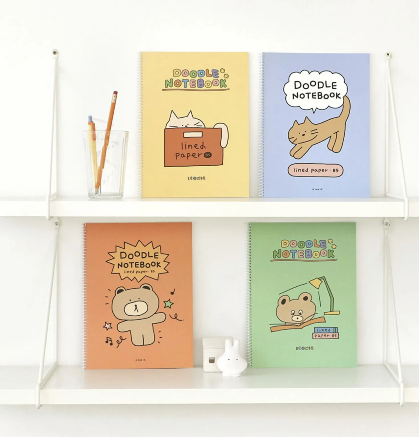 Doodle B5 Lined Notebook