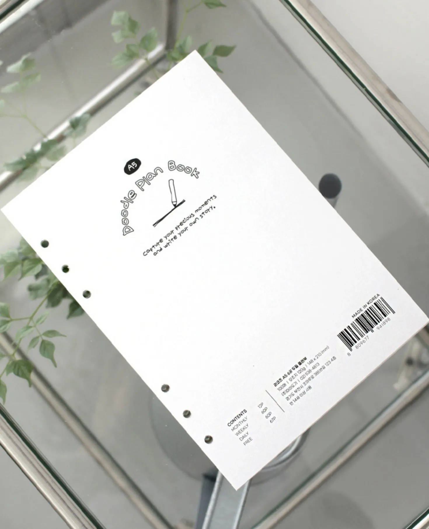 Doodle Bulk 6 Ring A5 Planner Refill