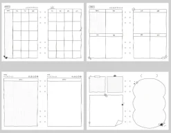 Doodle Bulk 6 Ring A5 Planner Refill
