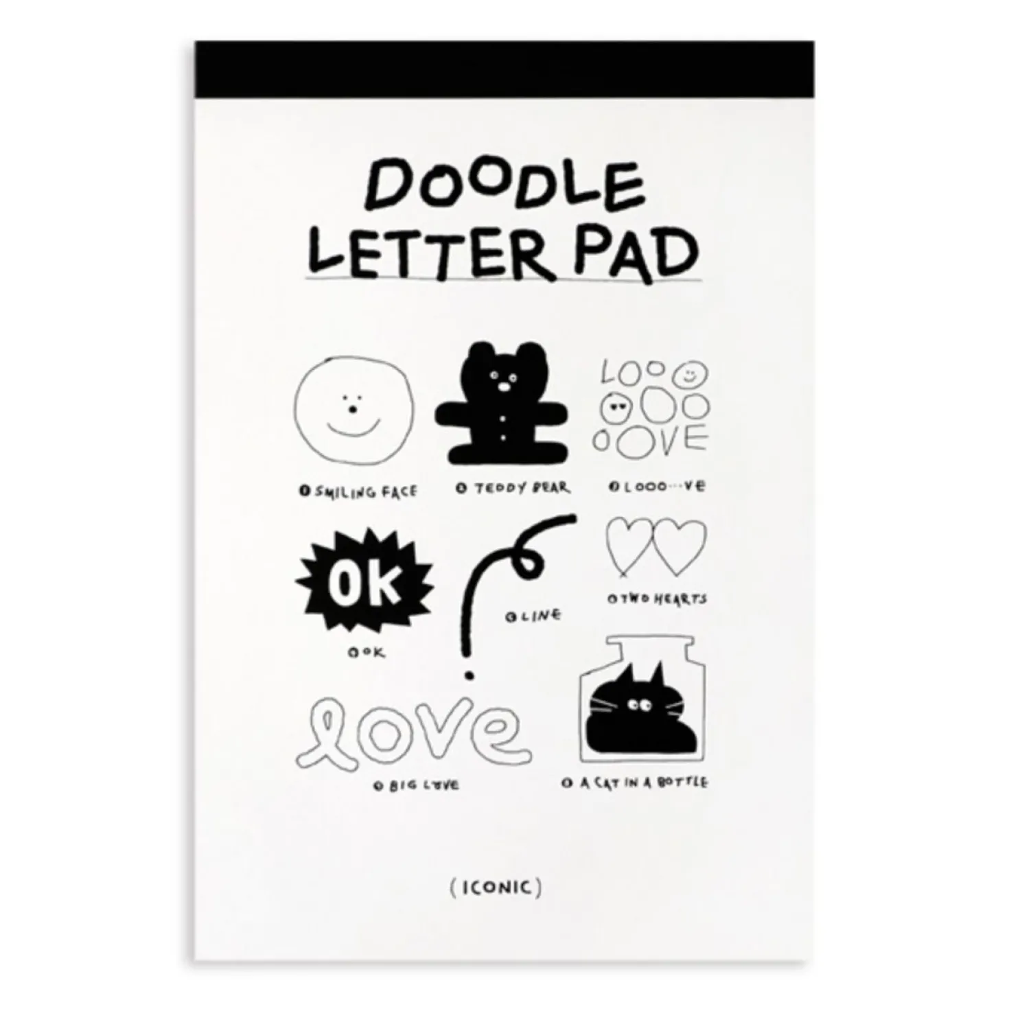Doodle Letter Notepad