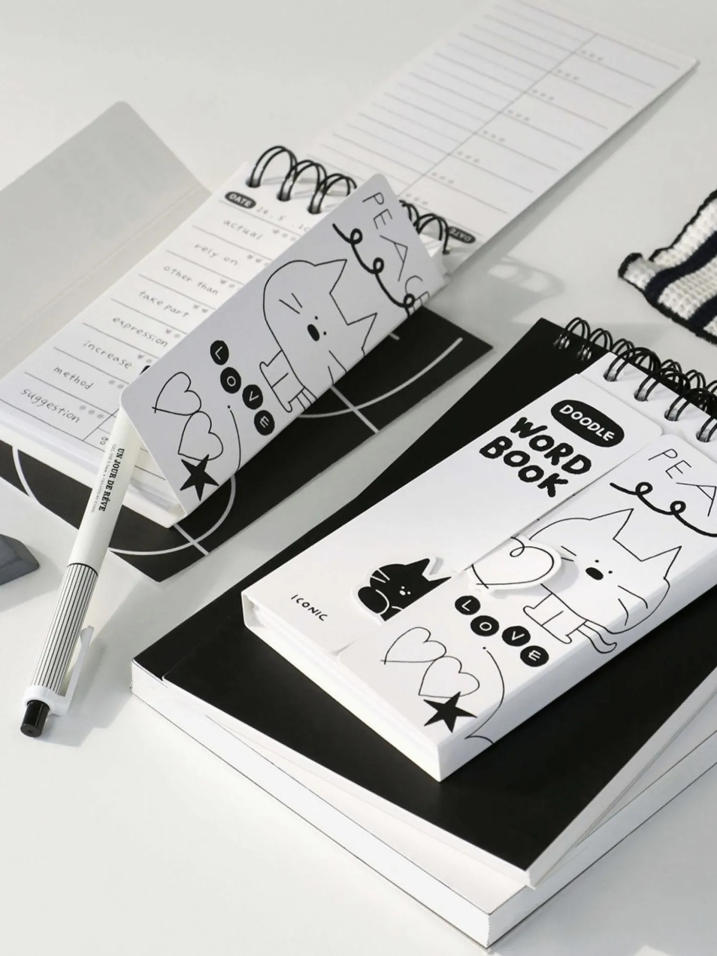 Doodle Vocab Word Notebook