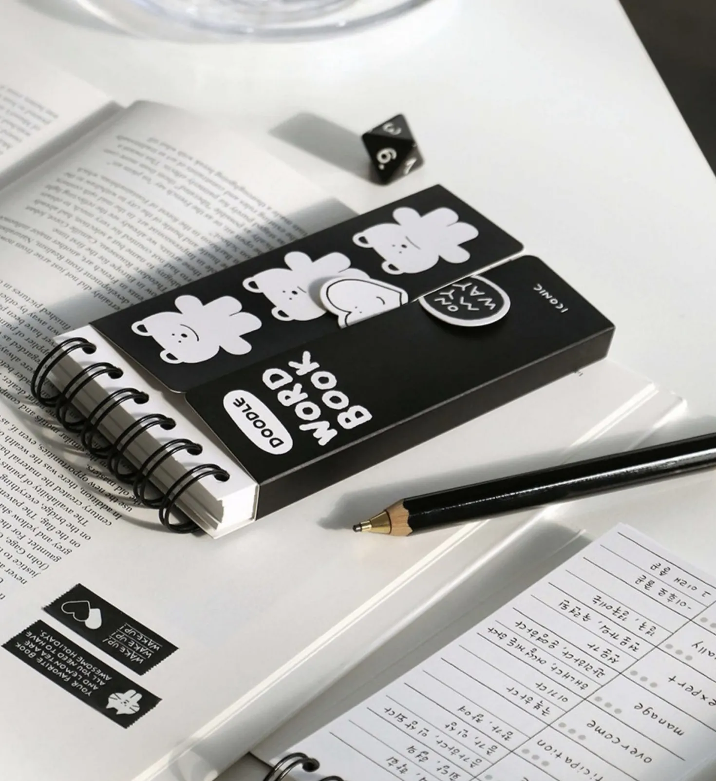 Doodle Vocab Word Notebook
