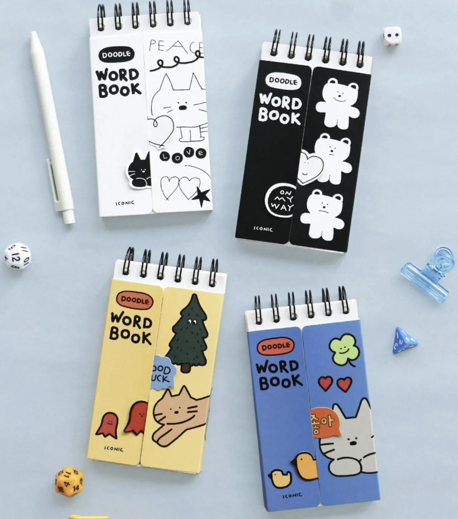 Doodle Vocab Word Notebook