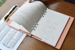 Double-sided Classy 6 Ring A5 Index Planner Refill