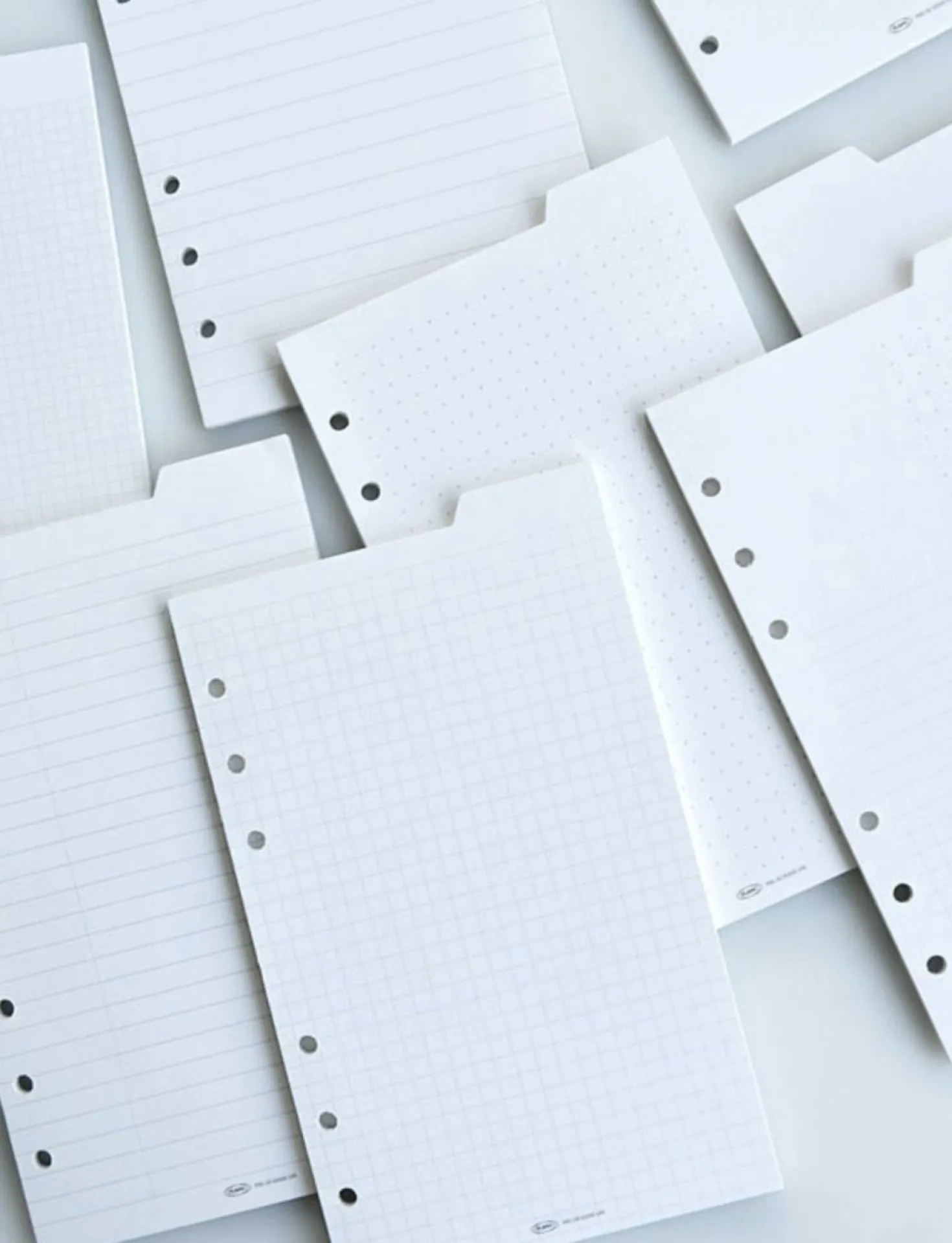 Double-sided Classy 6 Ring A6 Index Planner Refill v2