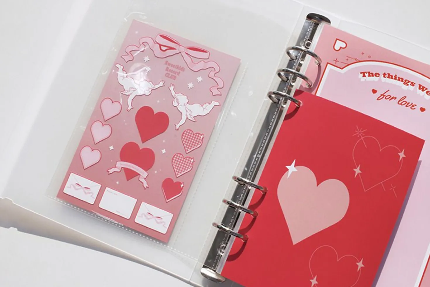 Double-sided 6 Ring A5 Pocket Refill