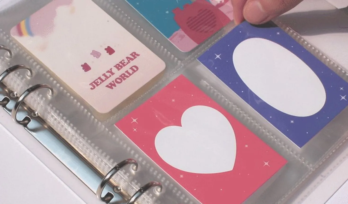 Double-sided 6 Ring A5 Pocket Refill