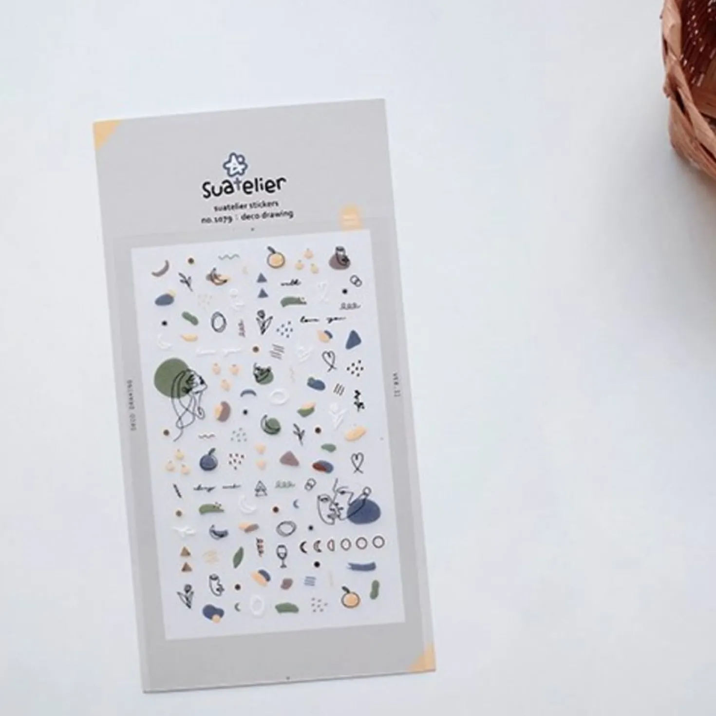 Drawing Nail Deco Sticker
