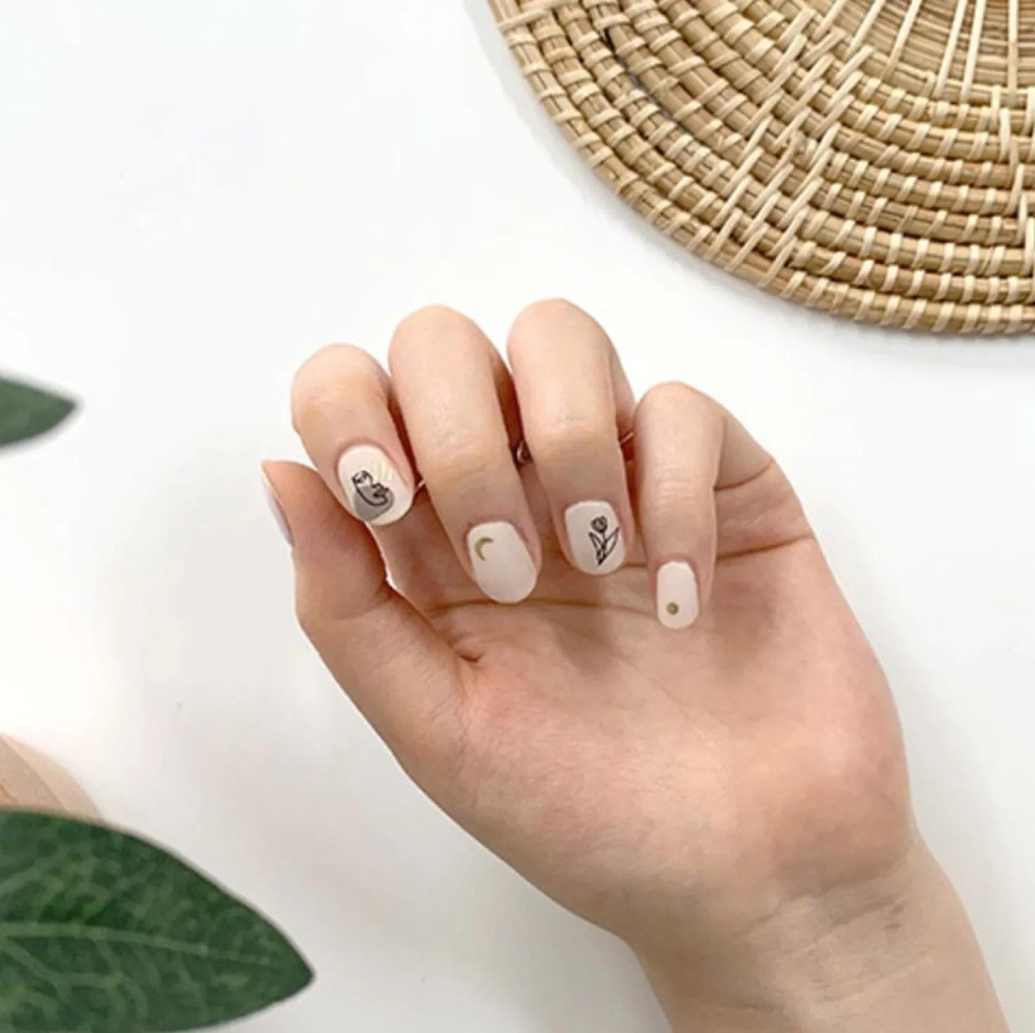 Drawing Nail Deco Sticker
