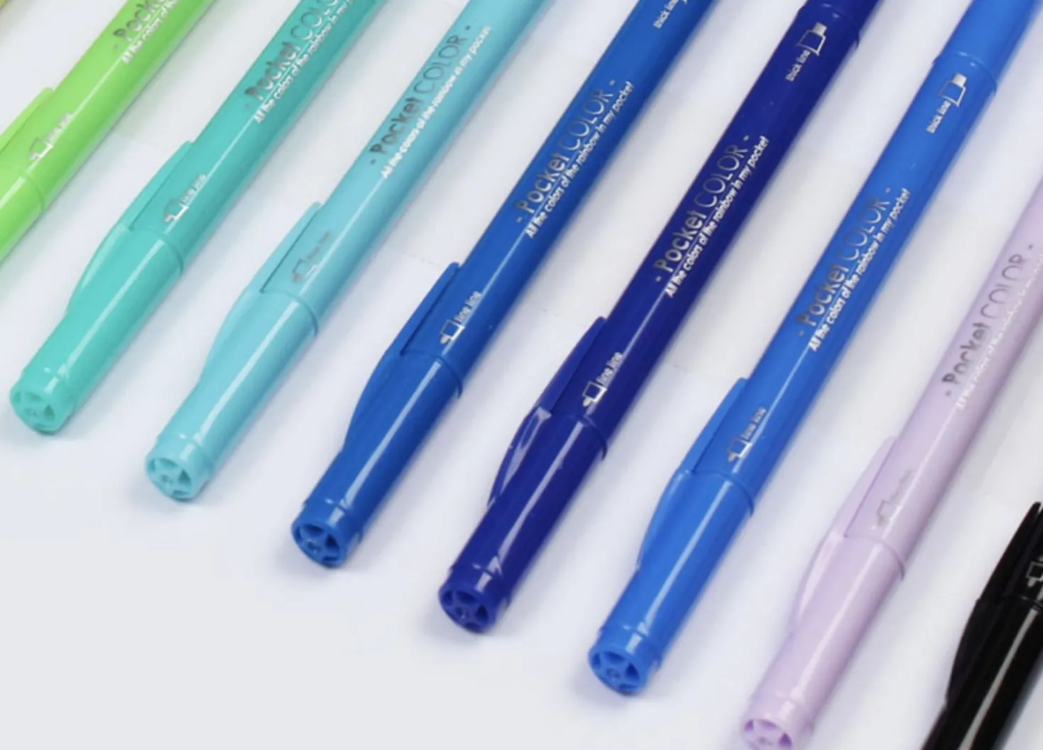 Dual Tip Pocket Color Pen