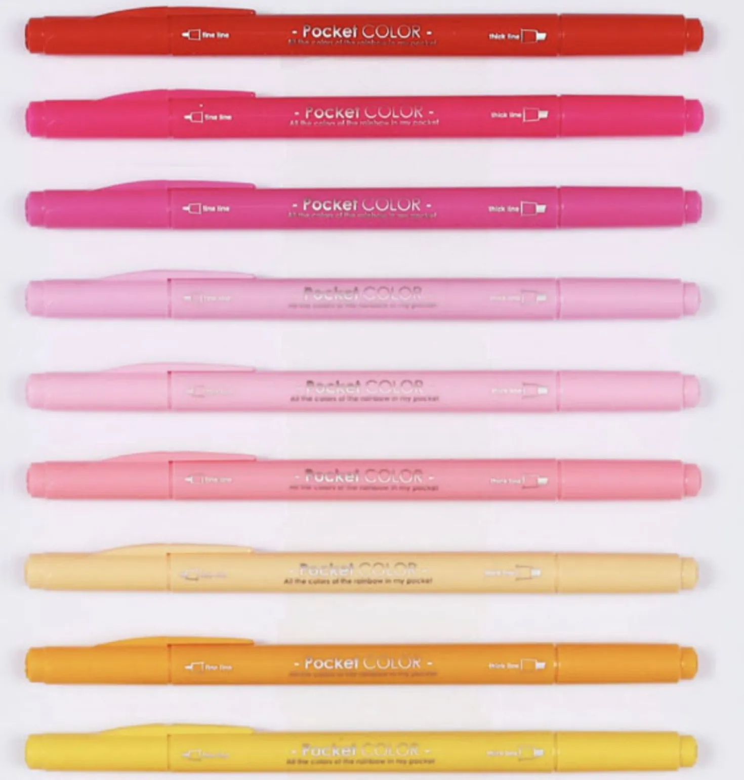 Dual Tip Pocket Color Pen