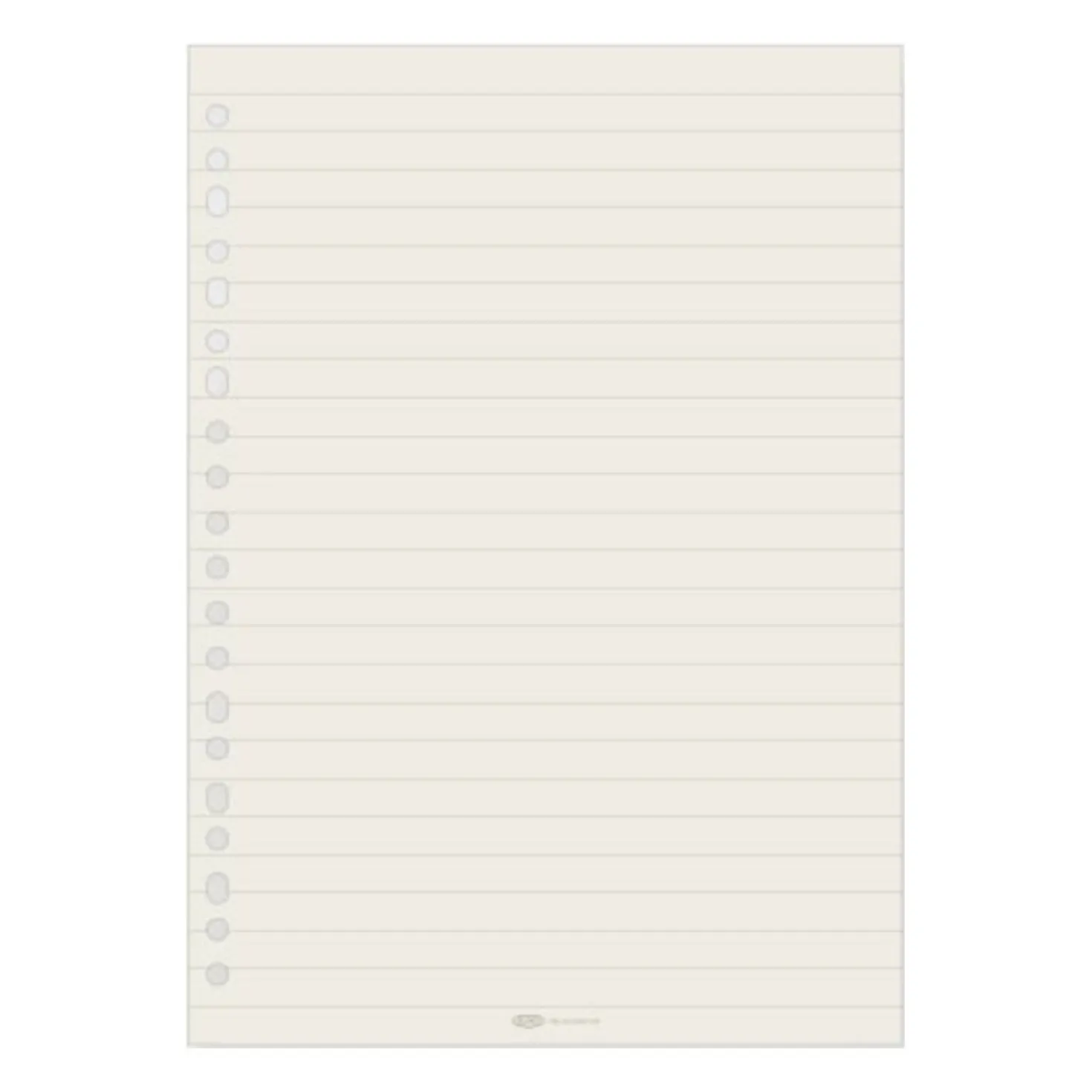 Eco Friendly 6 Ring & 20 Ring A5 Note Refill