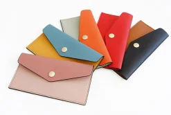Edge Vegan Leather Slim Pouch