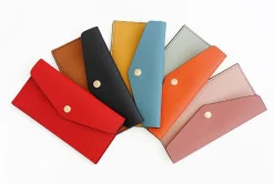 Edge Vegan Leather Slim Pouch