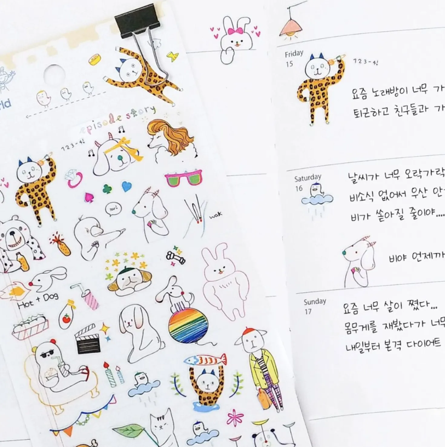 Episode Story PVC Sticker