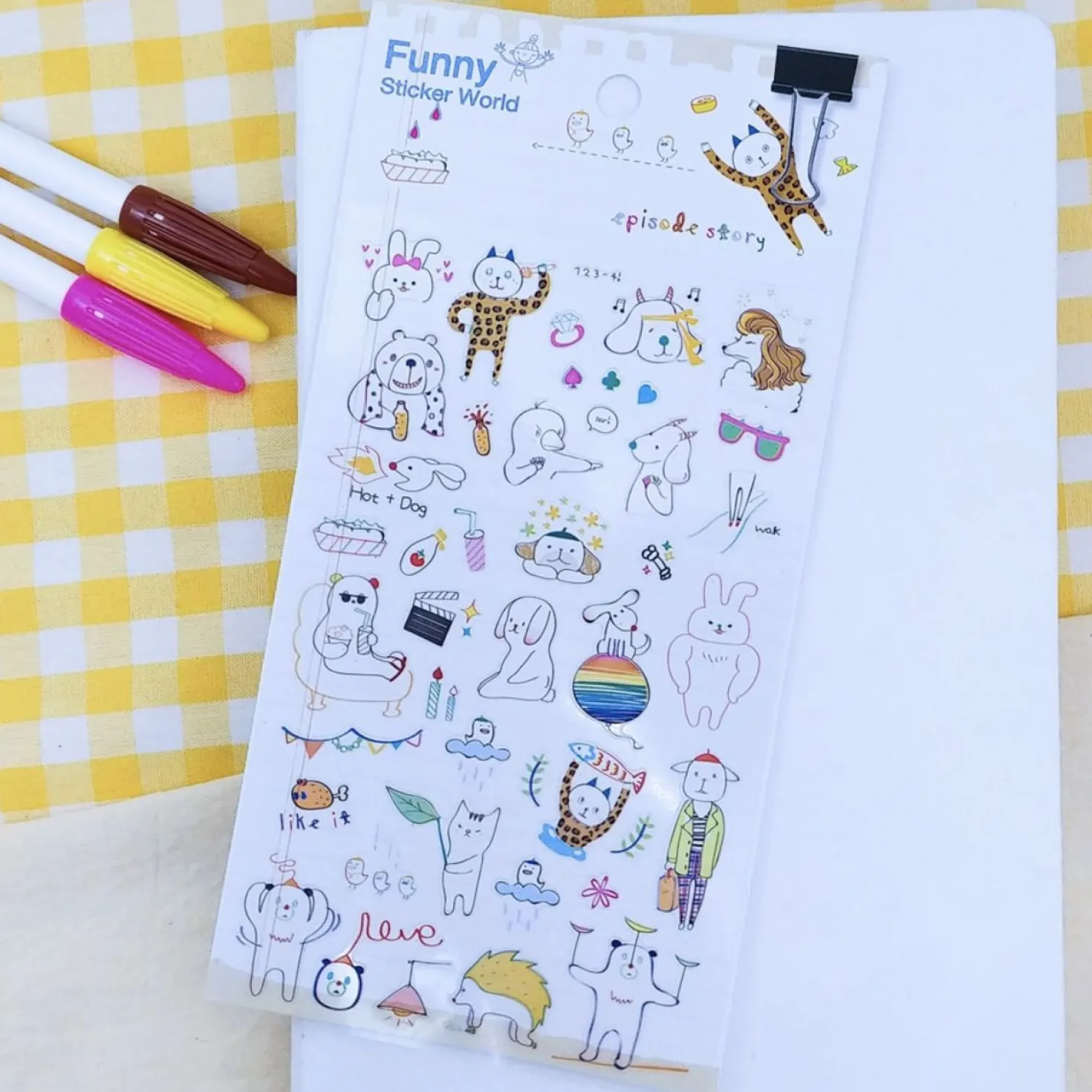 Episode Story PVC Sticker