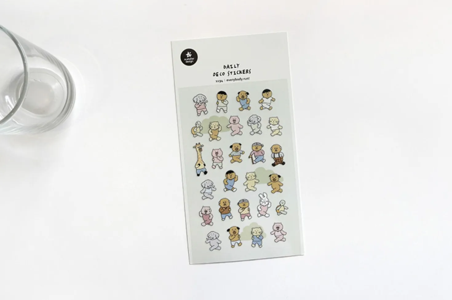 Everybody Run Deco Sticker
