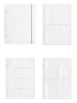 Extra Large 3 Ring A4 Binder & Pocket Set