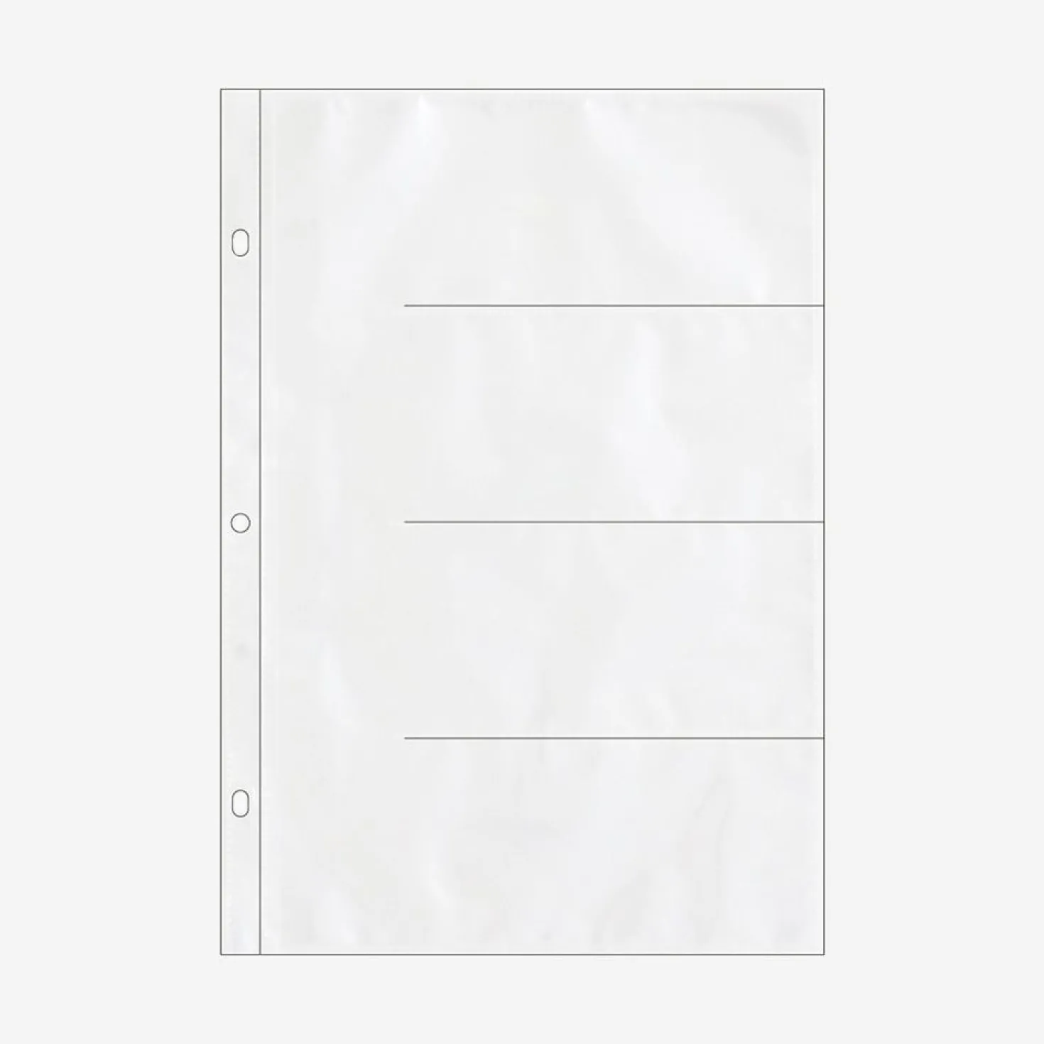 Extra Large 3 Ring A4 Double-sided Pocket Refill