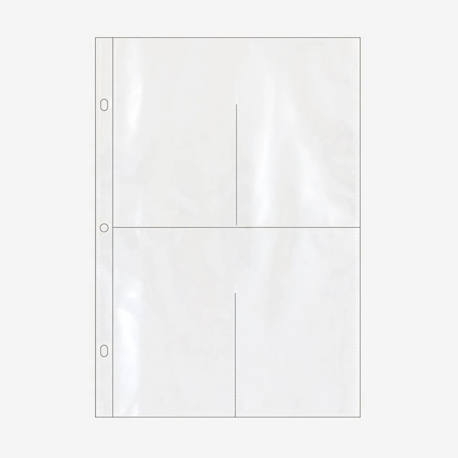 Extra Large 3 Ring A4 Double-sided Pocket Refill
