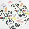 Eyeball Puffy Deco Sticker