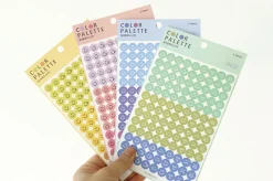 Face Color Palette Sticker