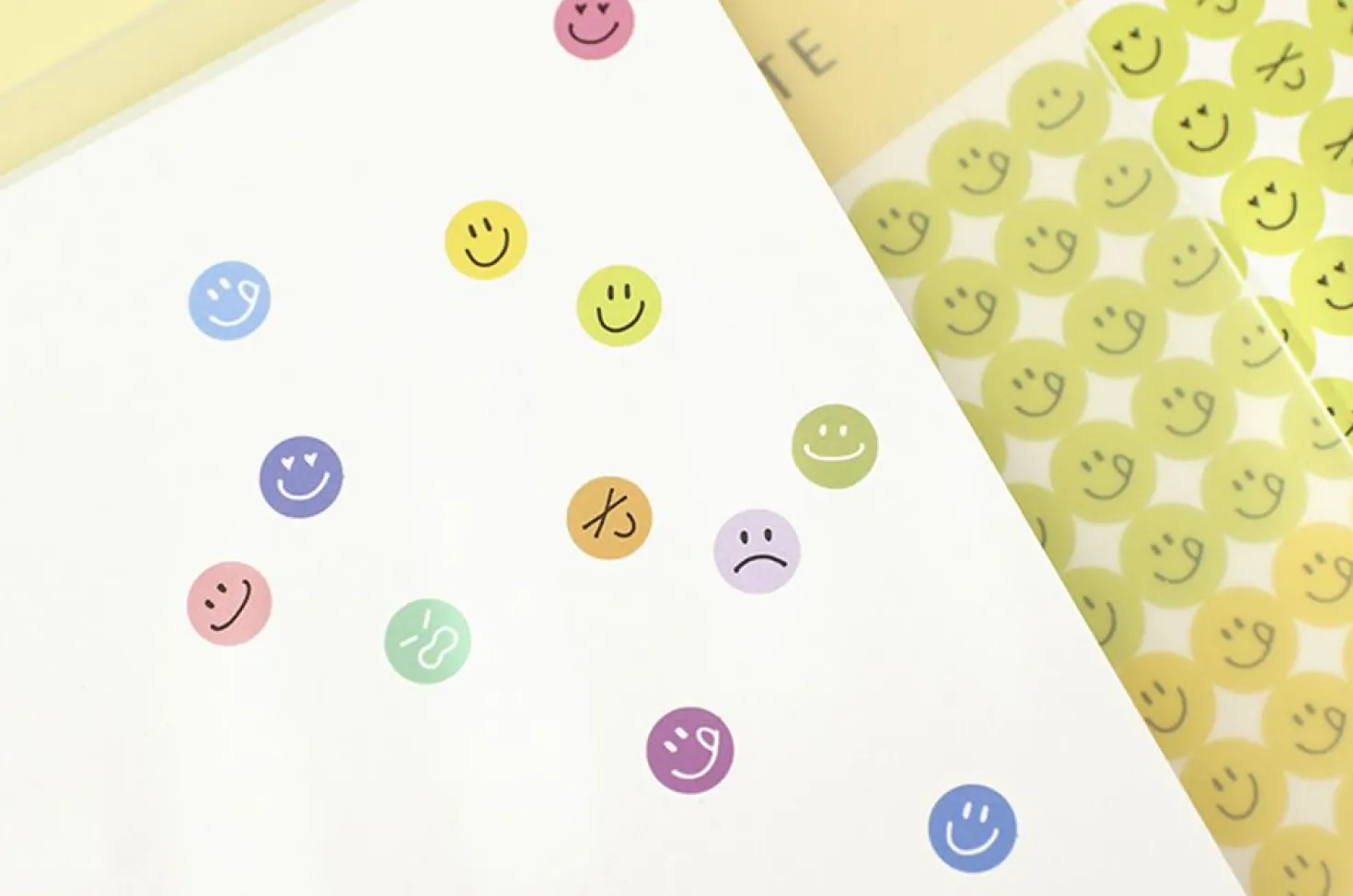 Face Color Palette Sticker