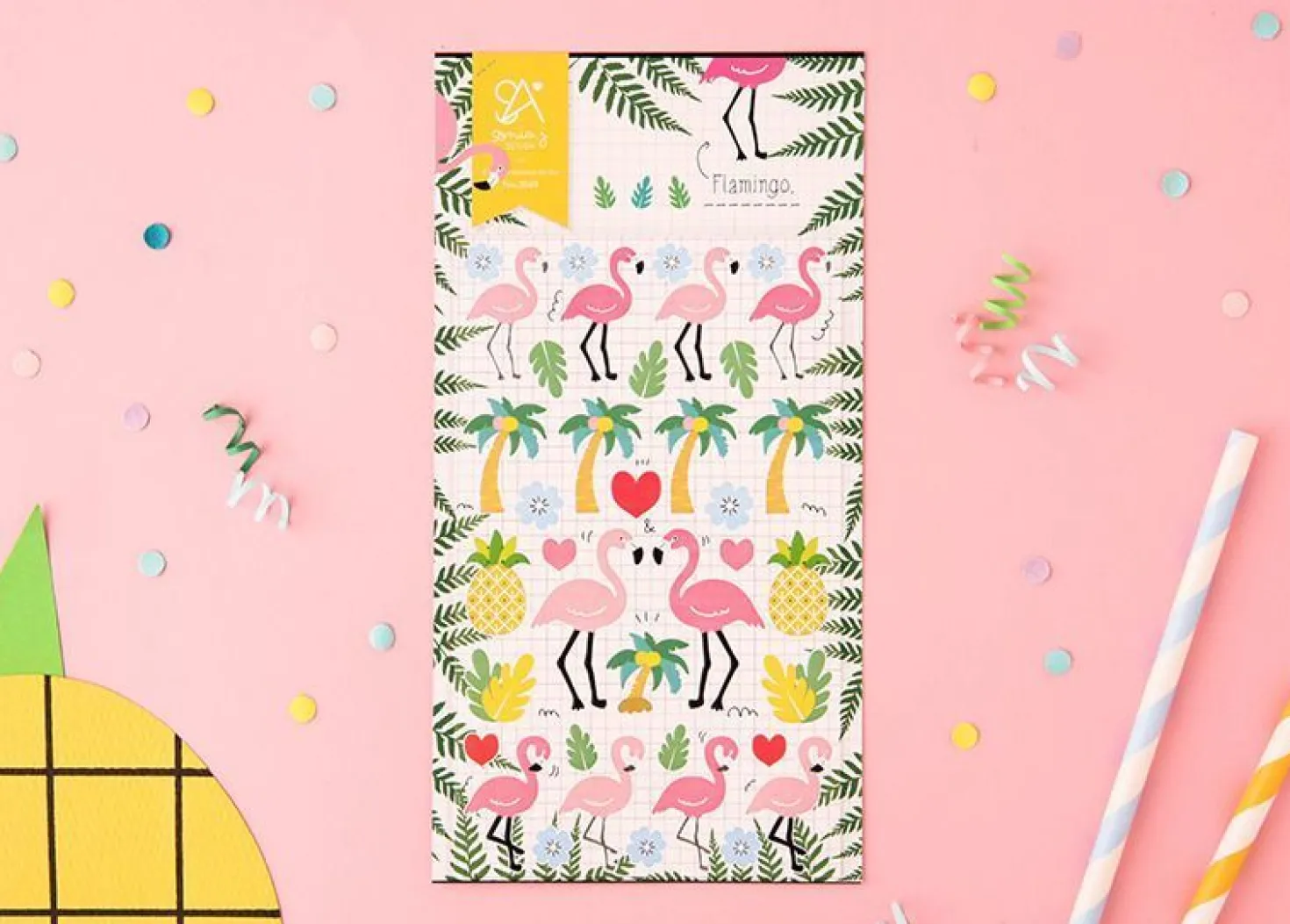 Flamingo Deco Sticker