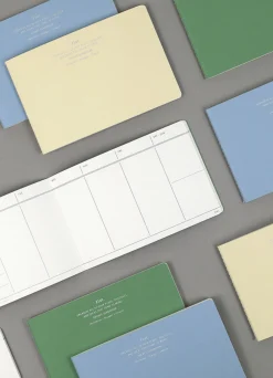 Flat Semi Year Weekly Pocket Scheduler