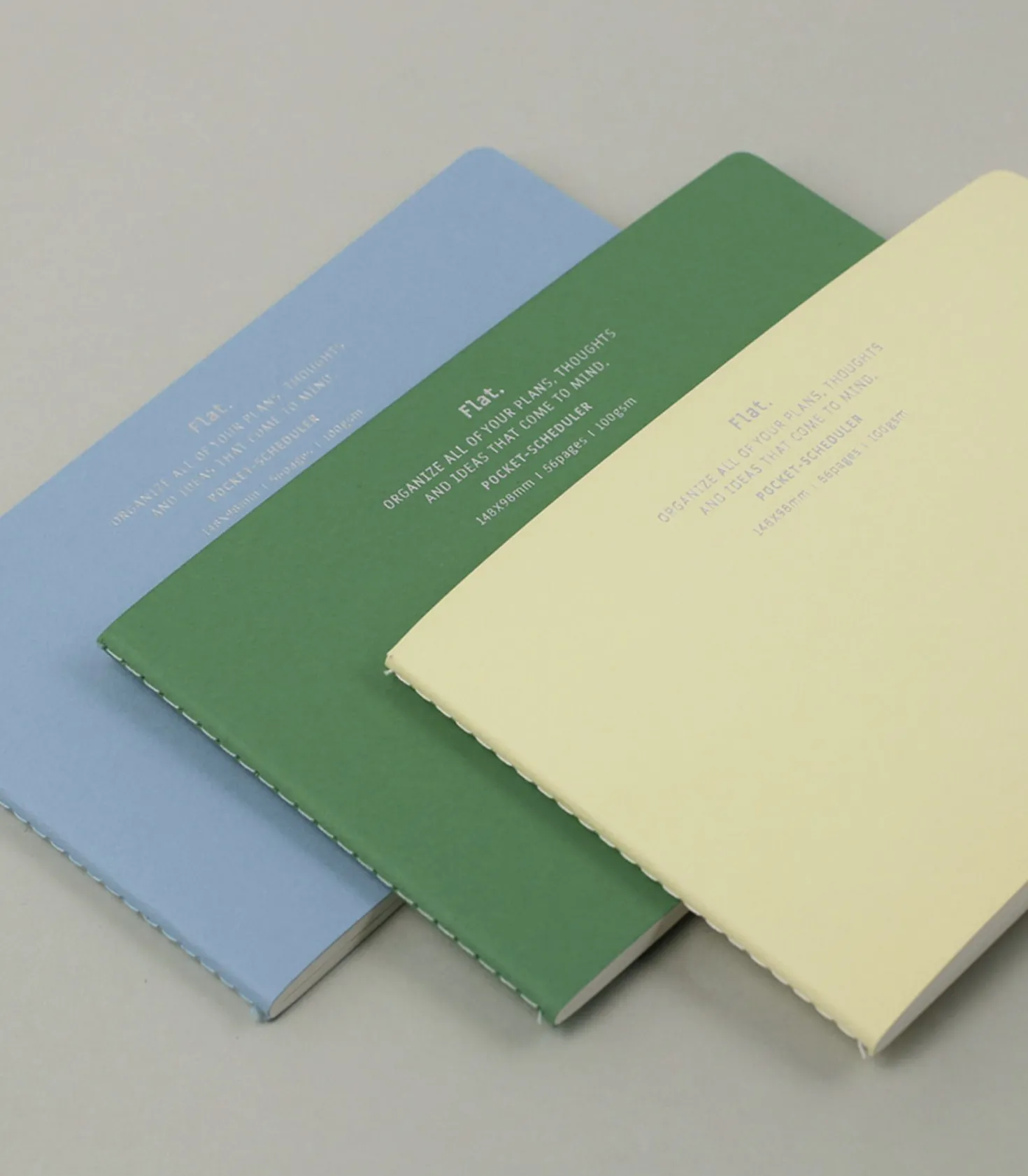 Flat Semi Year Weekly Pocket Scheduler