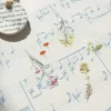 Flower Letter Deco Sticker