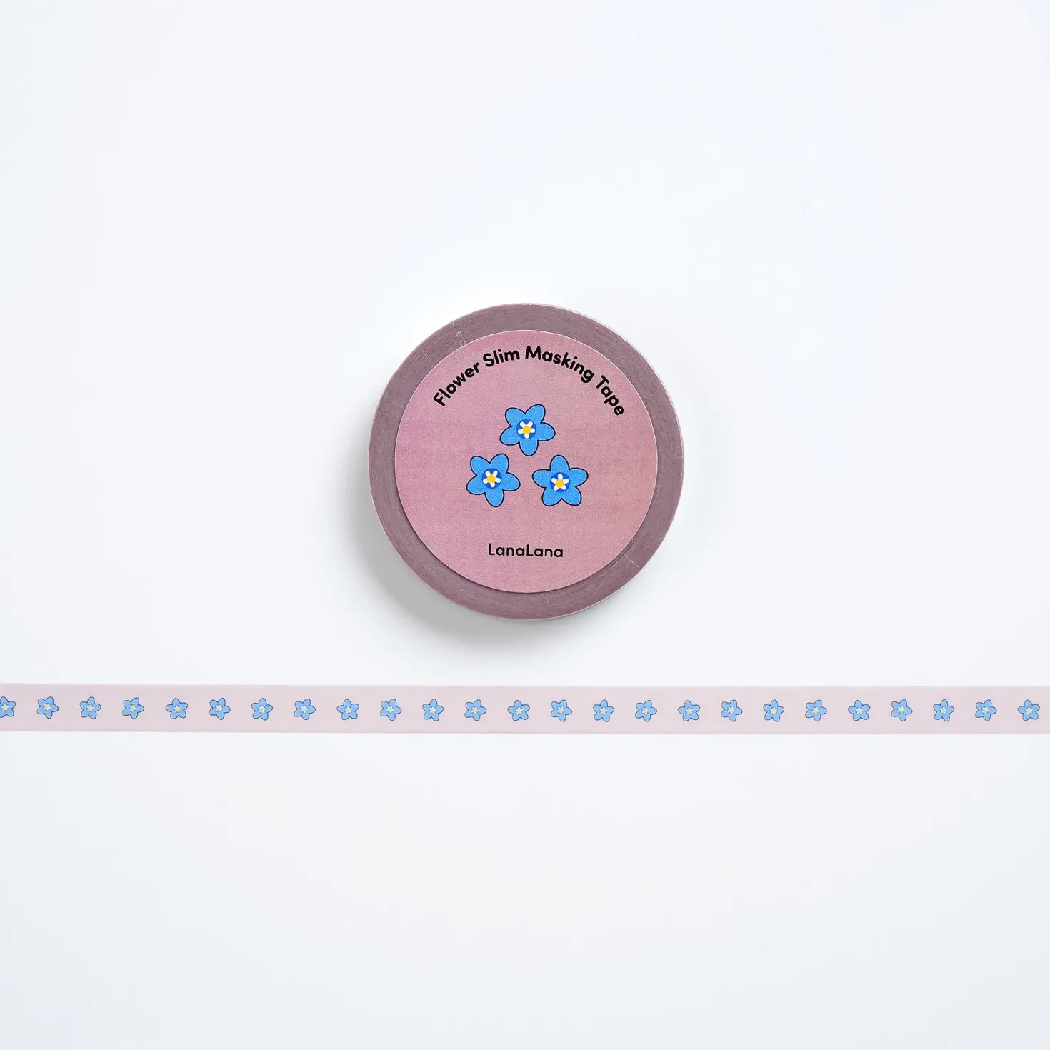 Flower Slim Masking Tape