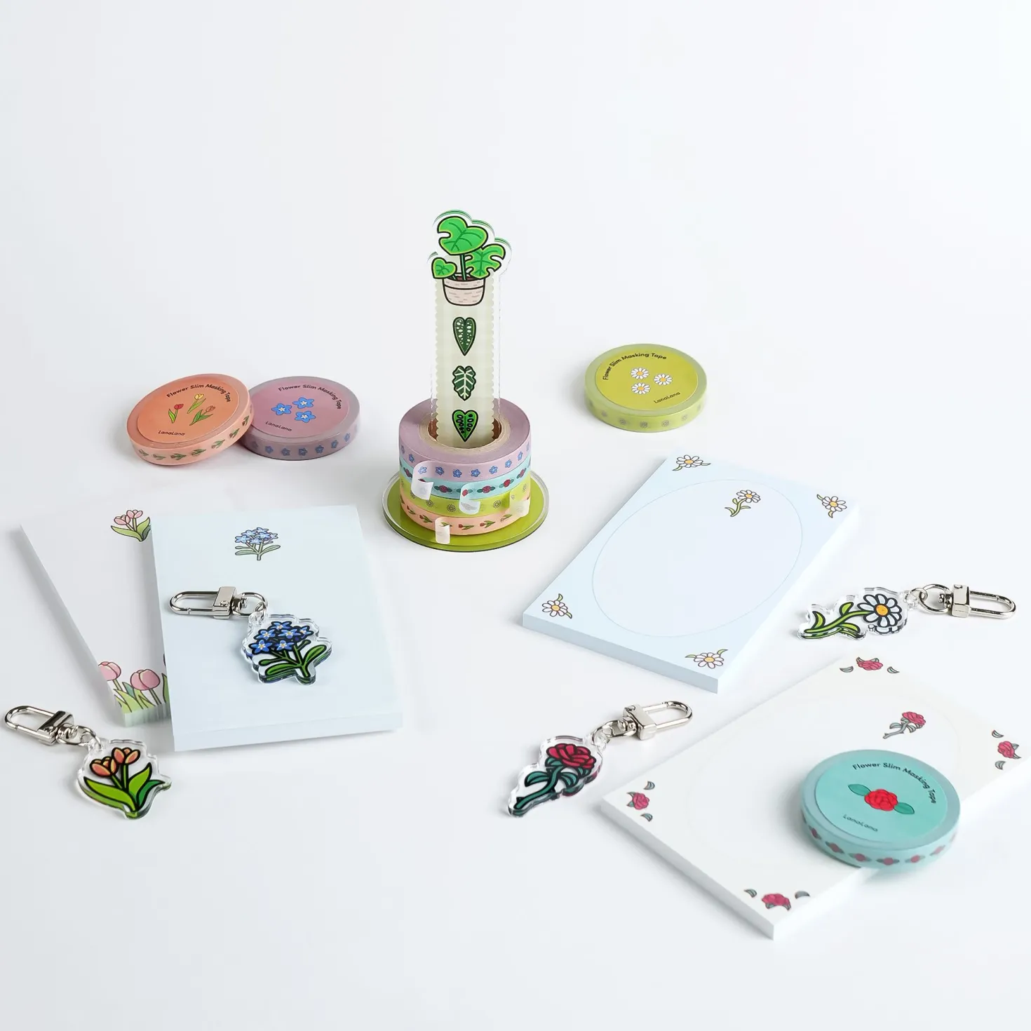 Flower Slim Masking Tape