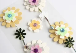Flower Themed 3D Deco Sticker v1