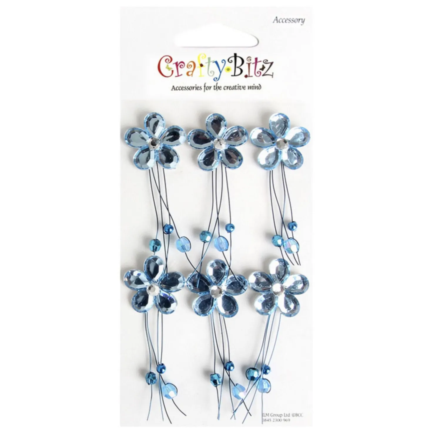 Flower Themed 3D Deco Sticker v3