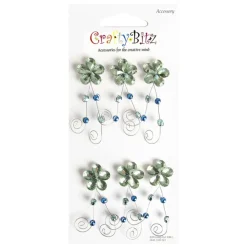 Flower Themed 3D Deco Sticker v3