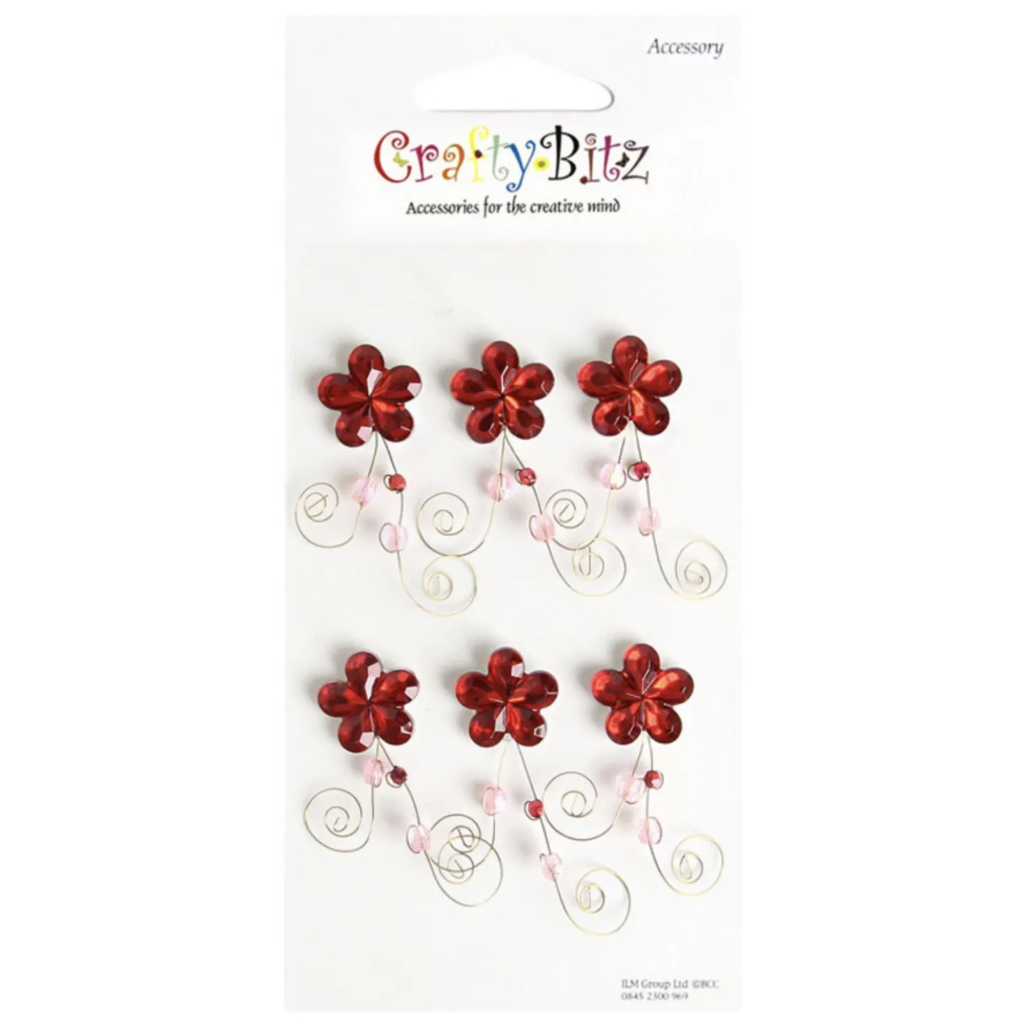 Flower Themed 3D Deco Sticker v3