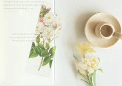 Flower Transparent Bookmark
