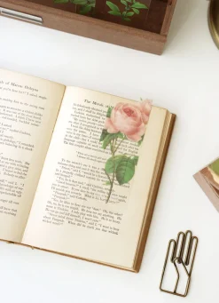 Flower Transparent Bookmark