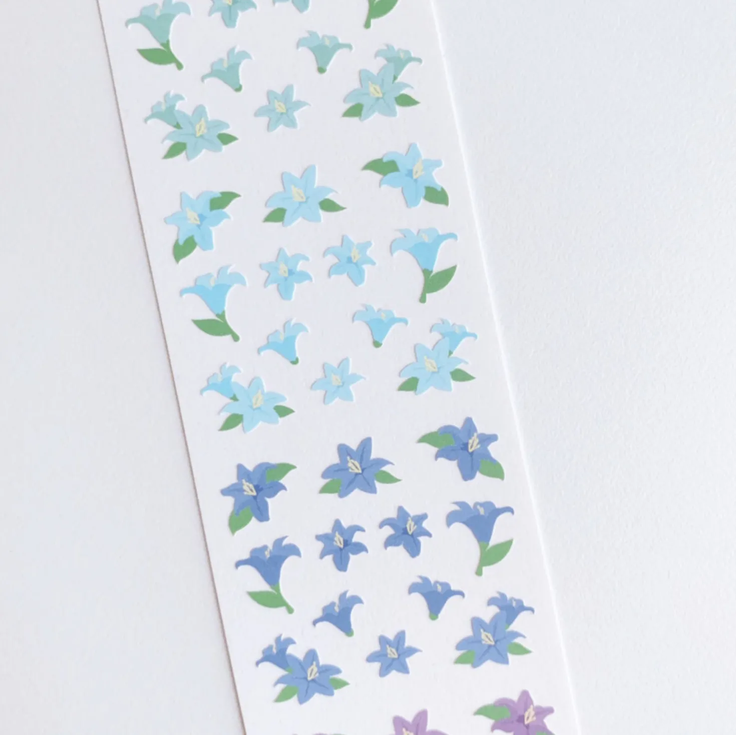 Flower Wave Slim Sticker