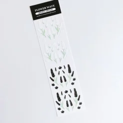 Flower Wave Slim Sticker