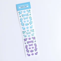 Flower Wave Slim Sticker