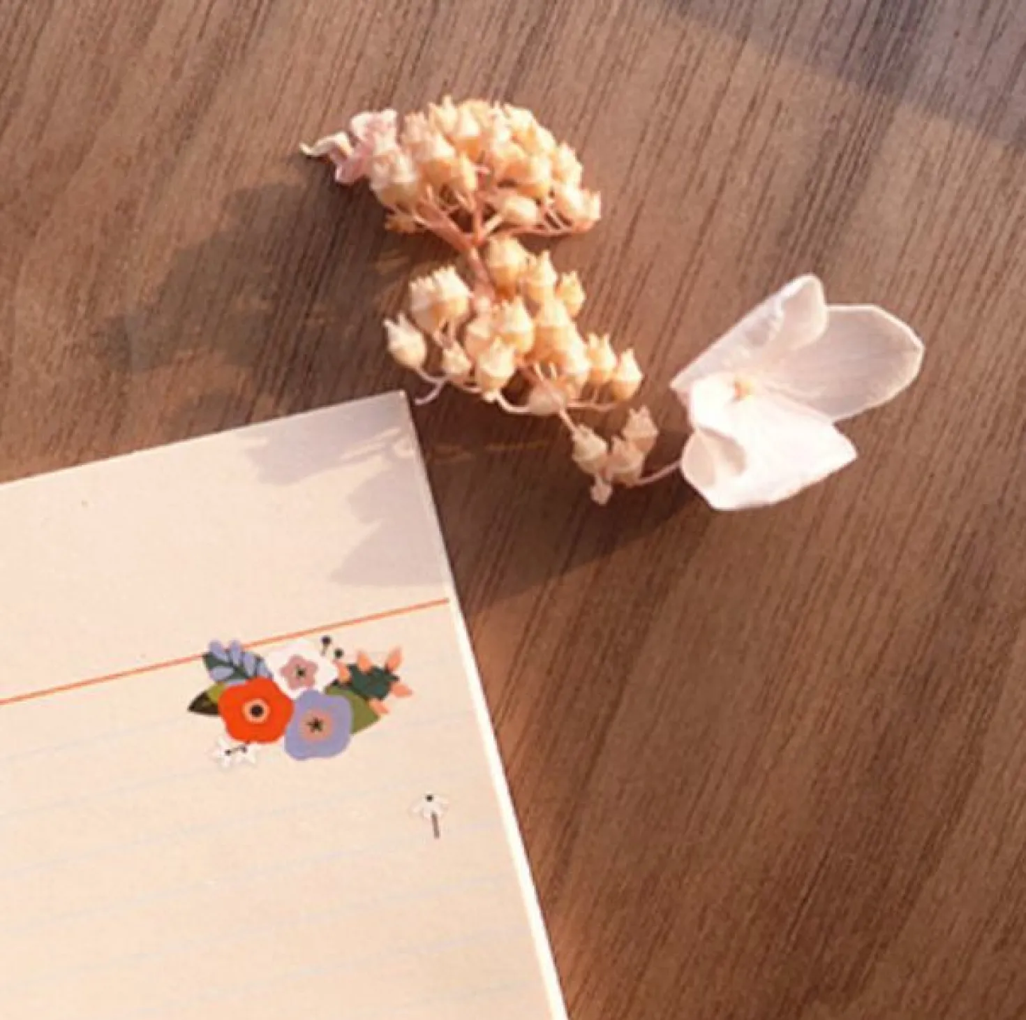 Flowery Nail Deco Sticker