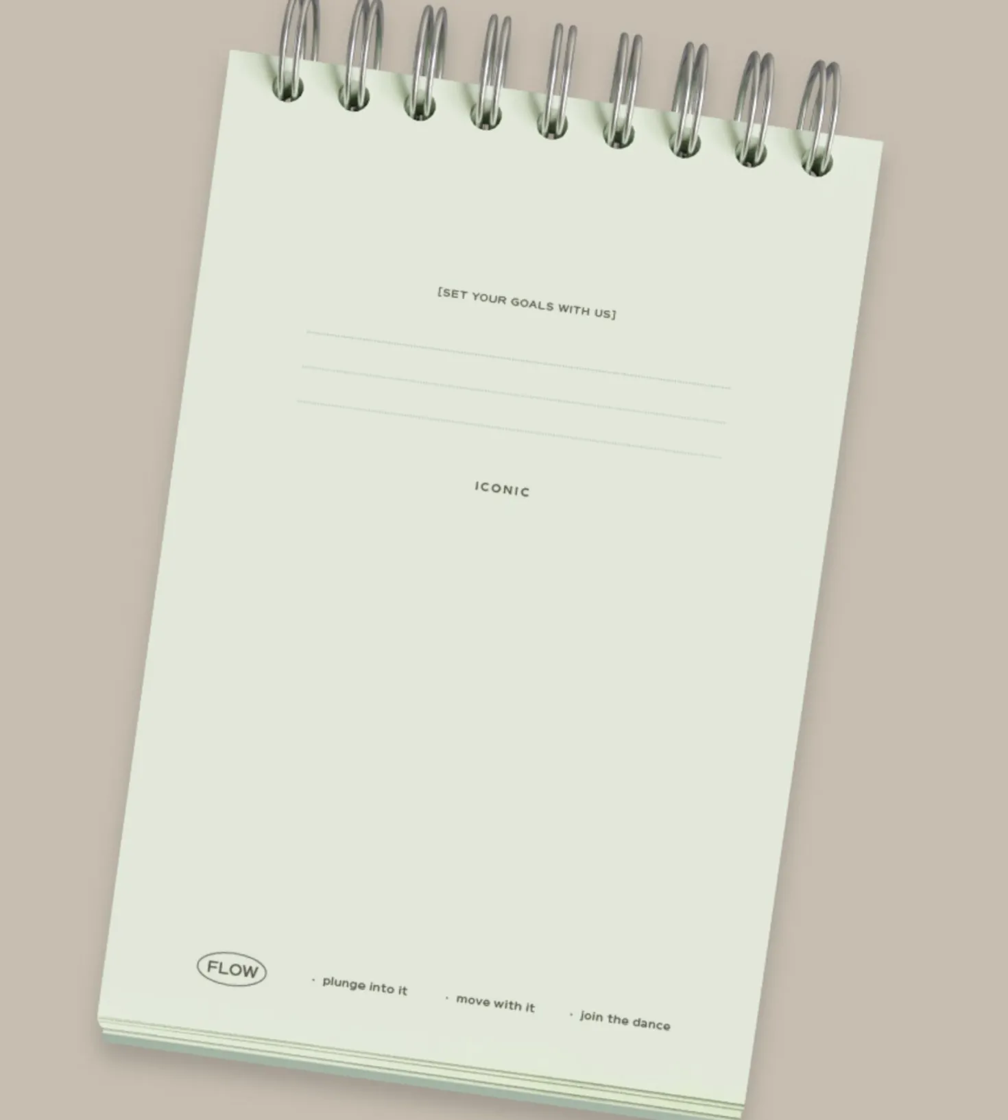 Flow Spiral Standing Study Planner