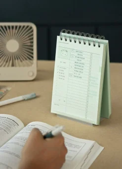 Flow Spiral Standing Study Planner