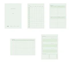 Flow Spiral Standing Study Planner