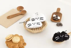 Fluffy Cat Ball Chain